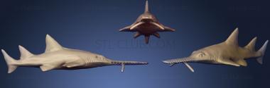 3D model Saw Shark (STL)